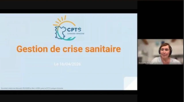 Cellule de crise SSE : retour sur le webinaire de présentation de la CPTS Lomagne Gersoise.