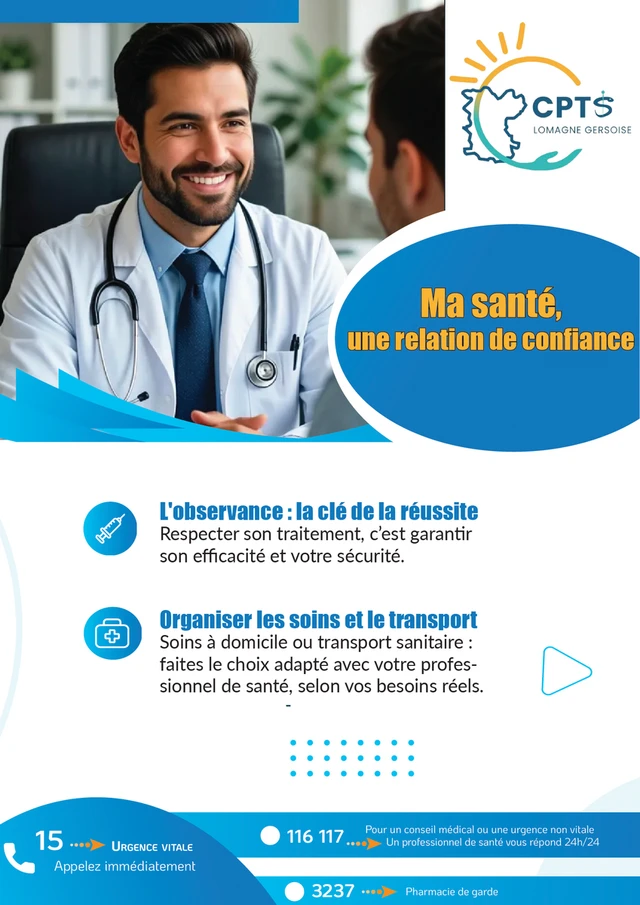 Ma santé une relation de confiance