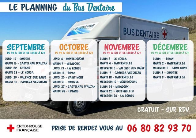 Tournée du Bus Dentaire