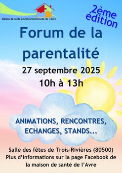 Le Forum de la Parentalité à Trois Rivières