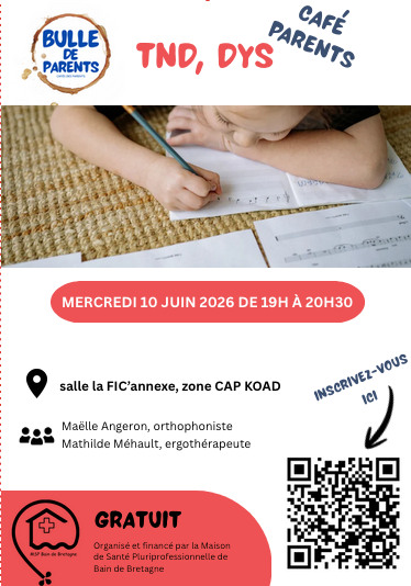 café parents - TND, DYS
