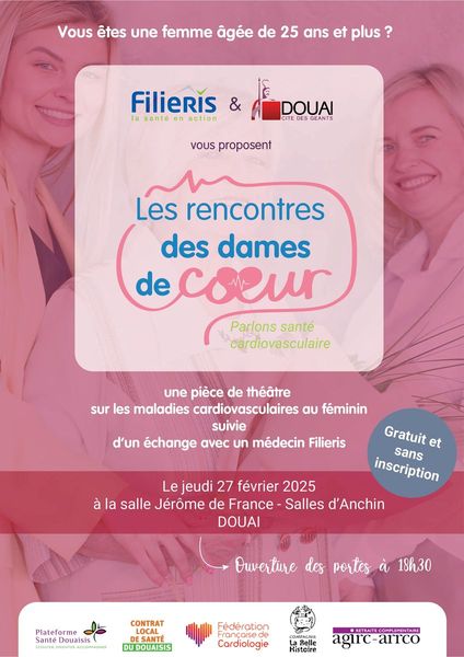 Rencontres des Dames de Cœur : Sensibilisation aux maladies cardiovasculaires au féminin