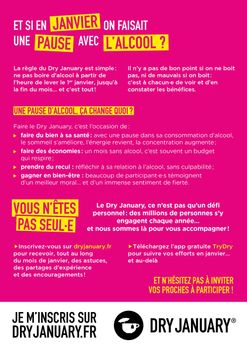 Et si en janvier, on faisait une pause avec l'alcool ?