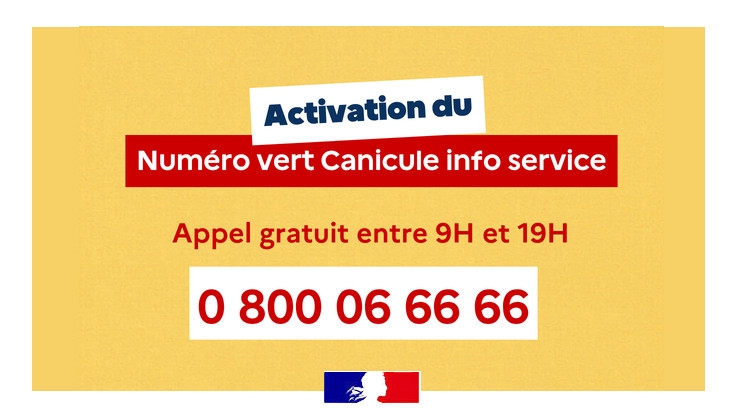 Canicule Info Service, un numéro pour s'informer et être conseillé