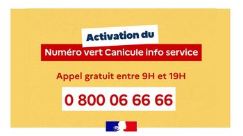 Canicule Info Service, un numéro pour s'informer et être conseillé