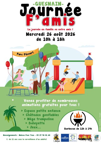 Stand de prévention à la Journée des F'Amis à Guesnain