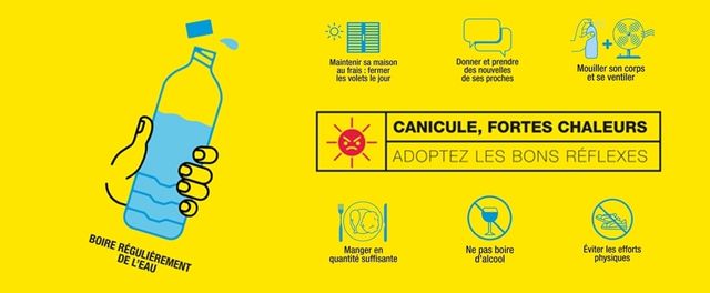 Coup de chaleur : savoir reconnaître les signes peut sauver une vie !