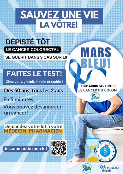 Dépistage cancer colorectal