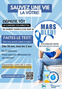 Dépistage cancer colorectal