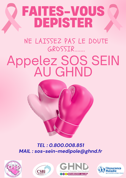 SOS Sein : notre territoire en première ligne contre le cancer
