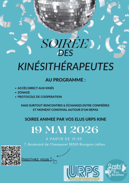 Soirée des kinésithérapeutes 