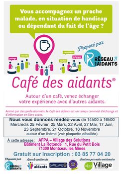 📣 NOUVEAU  : LE CAFE DES AIDANTS ARRIVE SUR VOTRE SECTEUR EN 2026