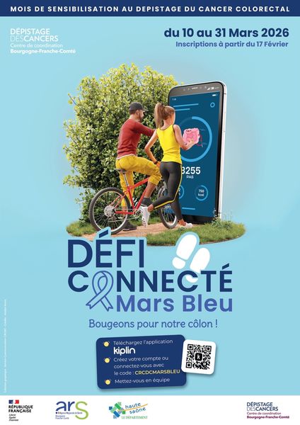 Défi Connecté Mars Bleu 2026