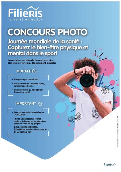 Concours photo autour du sport et du bien‑être 