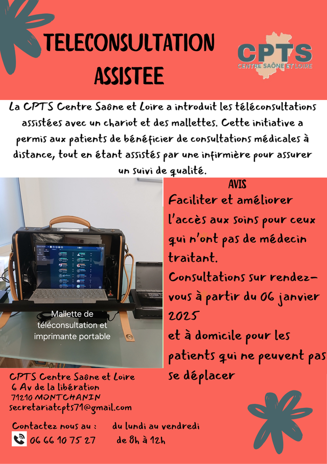 Téléconsultation Assistée et Connectée