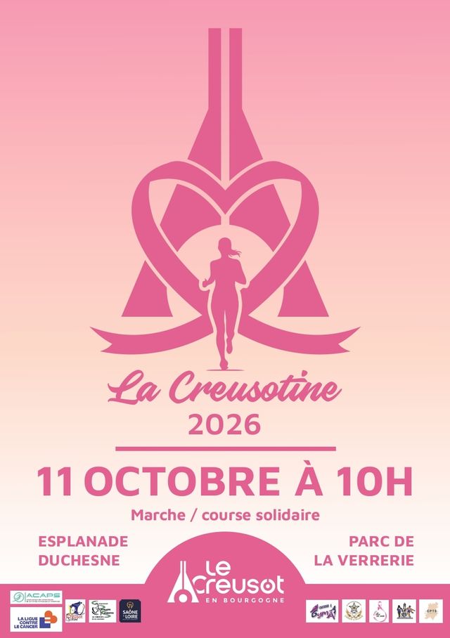 La Creusotine 2026 : une mobilisation solidaire portée par l'association "Elles en Rose" .