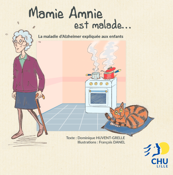 Image du parcours de soins Bande dessinée "Mamie Amnie est malade"