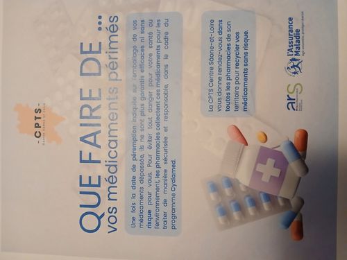 QUE FAIRE DE VOS MEDICAMENTS PERIMES ?